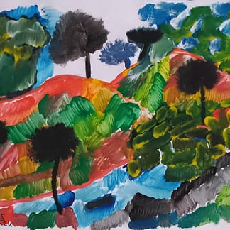 Un champ d'arbres (2024)